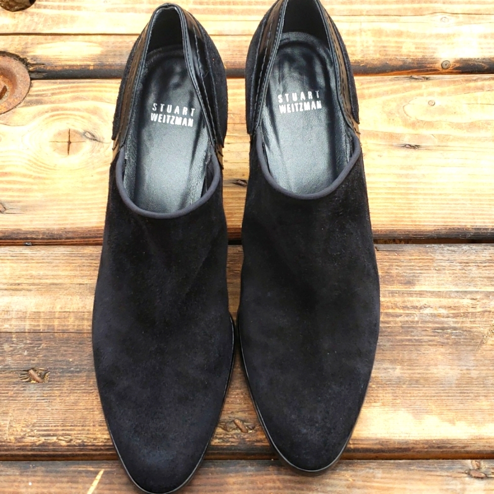 STUART WEITZMAN Suede Booties